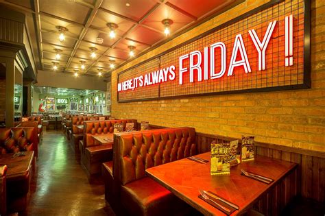 Friday restaurant - T.G.I. Fridays Honduras. 6,253,306 likes · 157 talking about this · 648,283 were here. IN HERE, IT'S ALWAYS FRIDAY'S